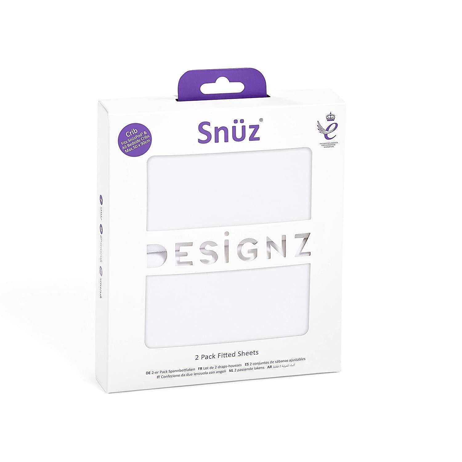 Snuzpod Felszerelt Lapos Készlet 2 Db. Fehér Snüz