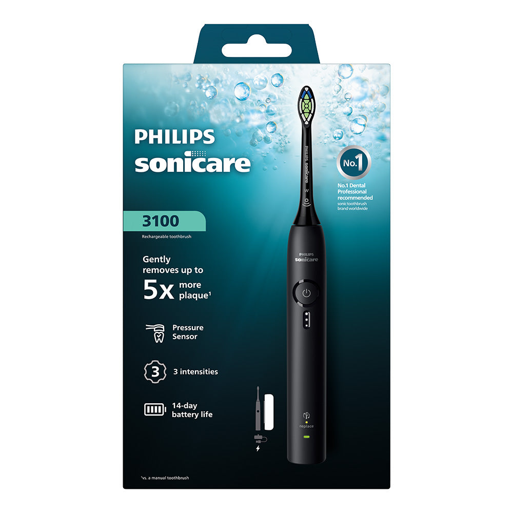 Електрическа Четка За Зъби 3100 Hx4033 32 Черна, С Кутия Philips Sonicare