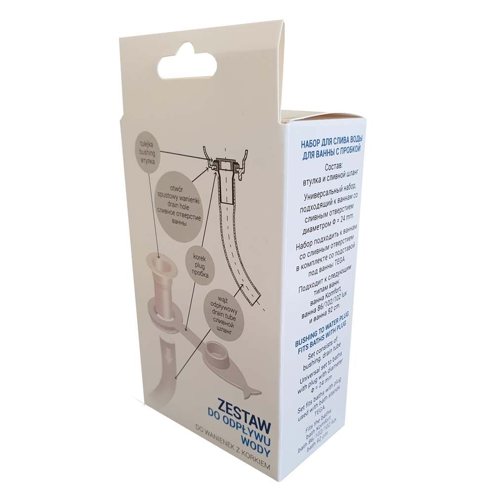 Kit de scurgere pentru căzi de baie Tega Baby