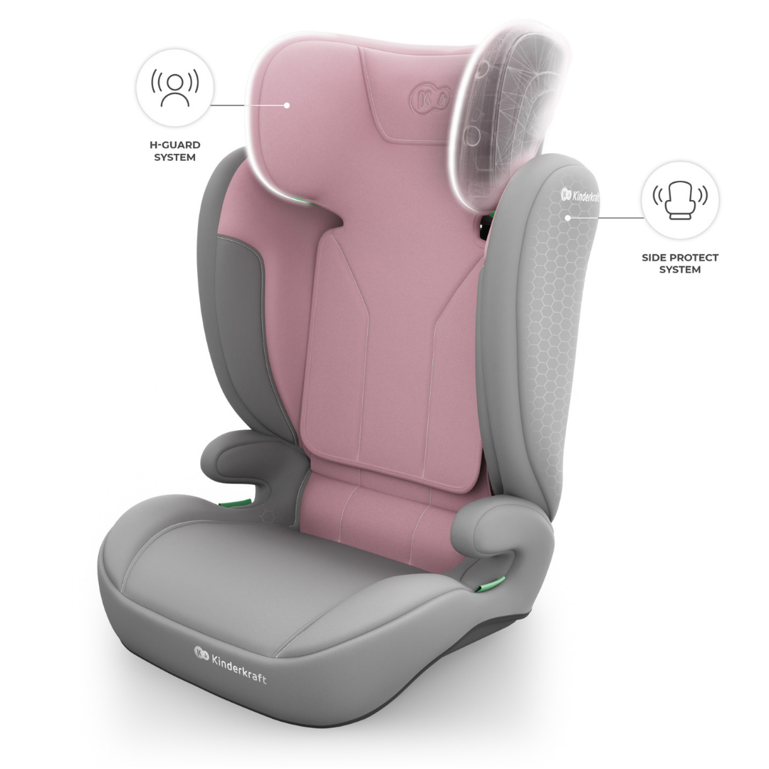 I Spark 2 Plus Столче За Кола Pink Kinderkraft