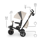 Spinstep 2 Plus Триколка Бежова Kinderkraft