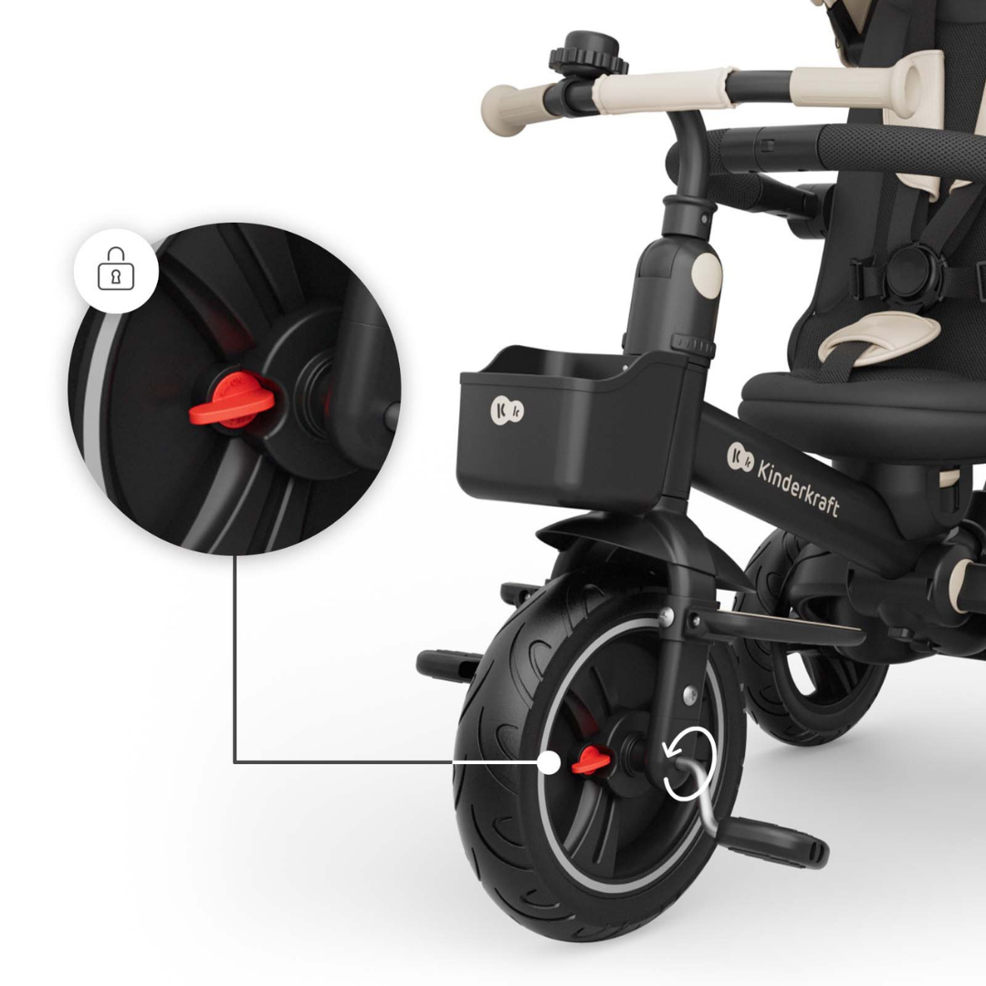 Spinstep 2 Plus Триколка Бежова Kinderkraft