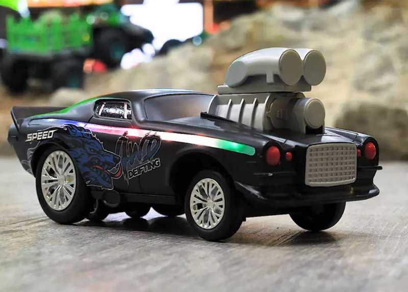 Спортна Кола С Led Светлини,Звукови Ефекти И Дистанционно Управление 1:16