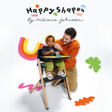 Столче За Хранене Kinderkraft Livy+ Шезлонг Calmee, Happy Shapes