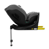 Столче За Кола Kinderkraft I-Fix I-Size Cool Grey --- BebeMama