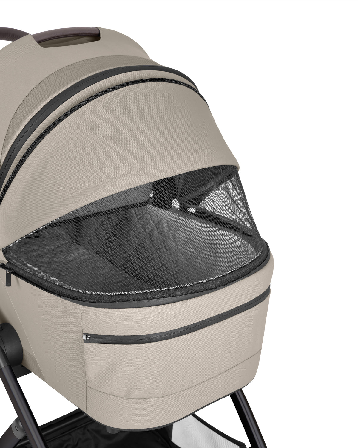 Комбинирана Количка 3в1 С Кош За Новородено Chiara Beige Kikkaboo
