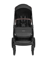 Комбинирана Количка 3в1 С Кош За Новородено Chiara Black Kikkaboo