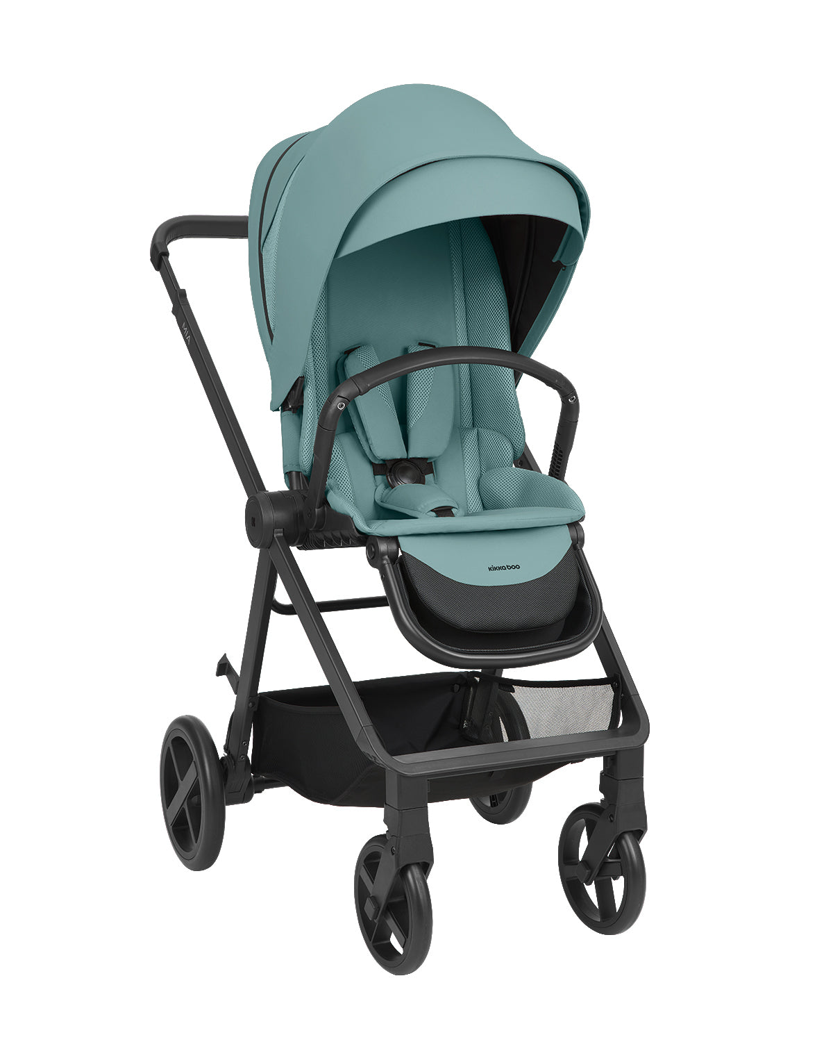 Комбинирана Количка 3в1 С Кош За Новородено Mia Mint 2026 Kikkaboo