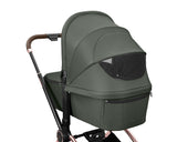 Комбинирана Количка 2в1 С Кош За Новородено Kara Army Green Kikkaboo