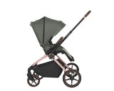 Комбинирана Количка 2В1 С Кош За Новородено Kara Army Зелен --- BebeMama