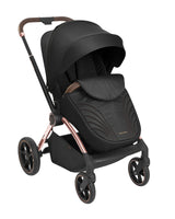 Комбинирана Количка 2В1 С Кош За Новородено Kara Черен --- BebeMama