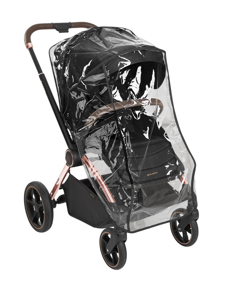 Комбинирана Количка 2В1 С Кош За Новородено Kara Черен --- BebeMama