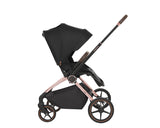 Комбинирана Количка 2В1 С Кош За Новородено Kara Черен --- BebeMama