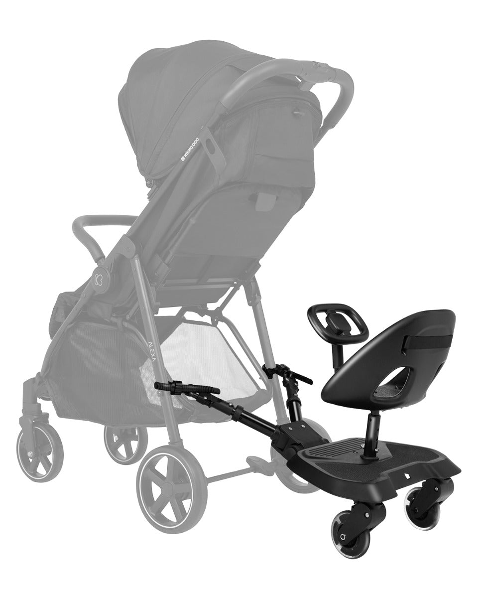 platforma pentru cărucior Ally Xl Black cu scaun