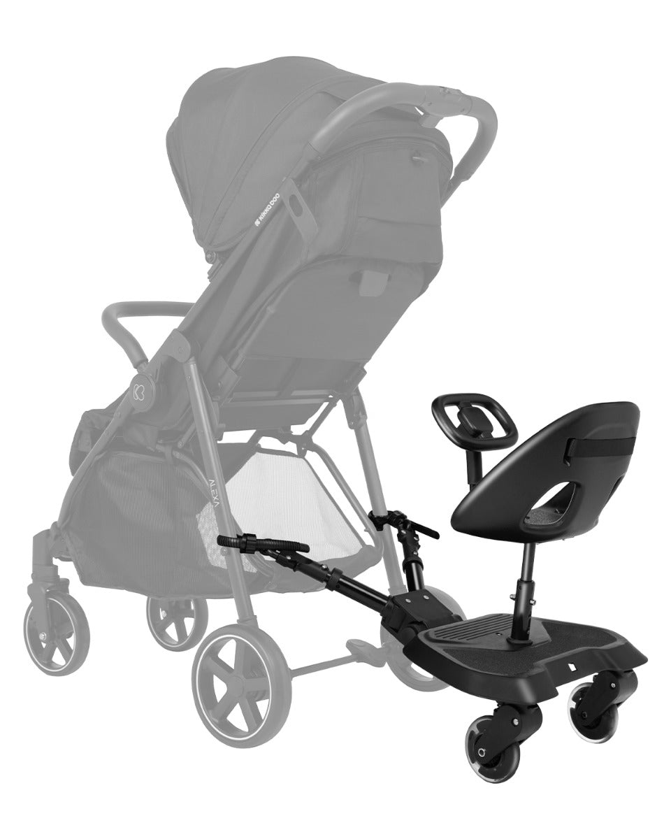 platforma pentru cărucior Ally Xl Black cu scaun