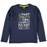 Тъмно Синя Детска Блуза За Момчета, 128 См. 8 Г. Kidzface