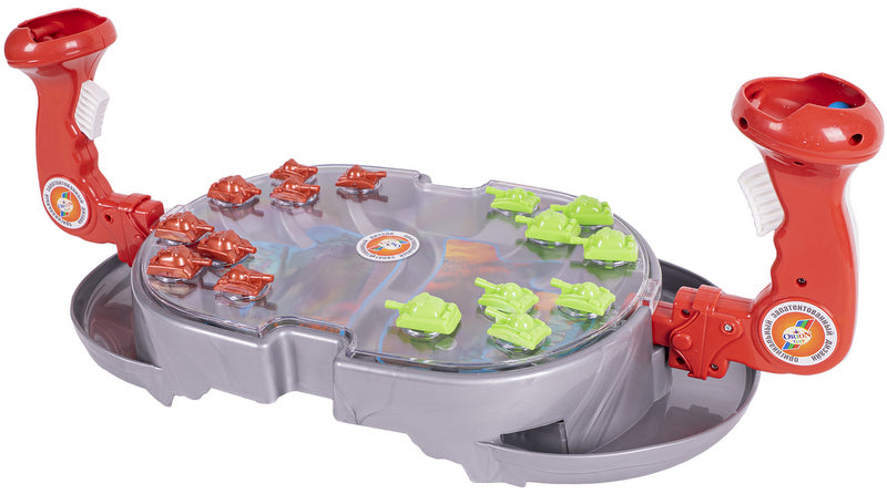 Игра Със Стрелба По Противникови Мишени Танкова Битка 51Х40Х31 Бърза Стрелба С Топчета И Подвижни Джойстици