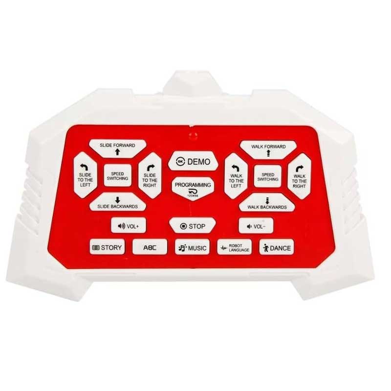 Танцуващ Stem Робот С Два Режима На Управление - Червен