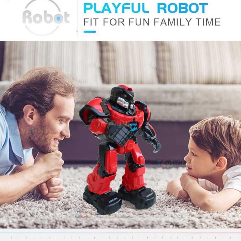 Танцуващ Stem Робот С Два Режима На Управление - Червен