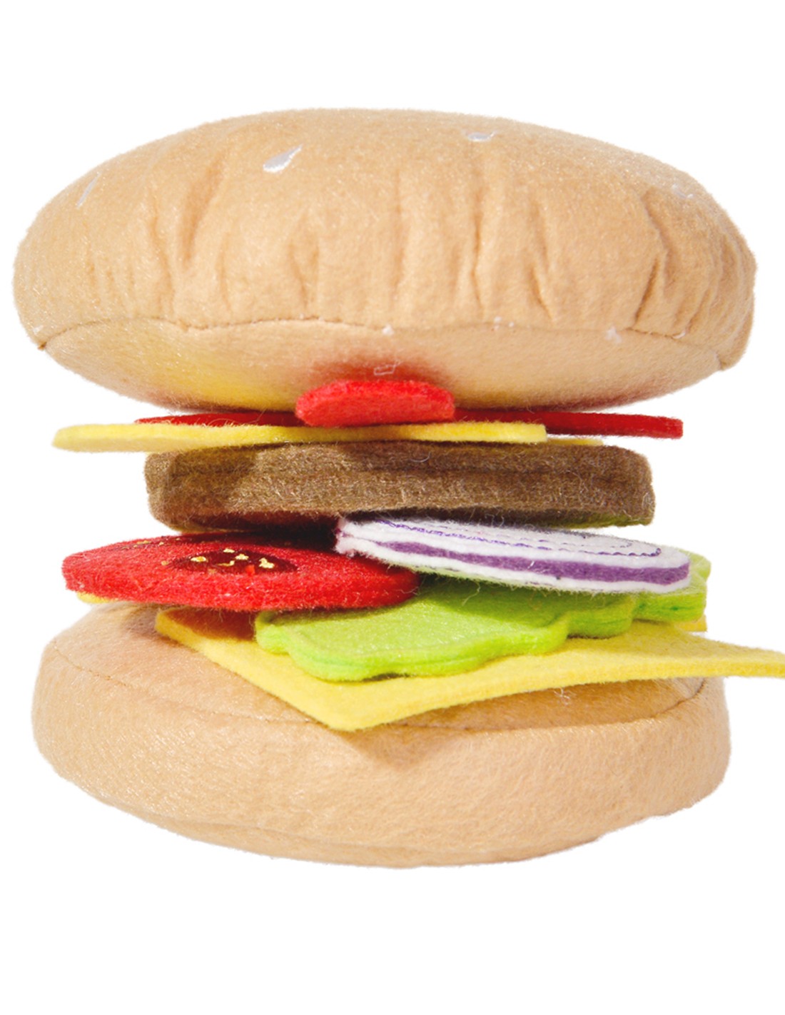 Текстилен Хамбургер За Игра - Меки Играчки - Classic World - BebeMama