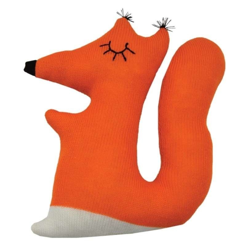 Текстилна Бебешка Играчка - Катеричка - Меки Играчки - Eko - Poland - BebeMama