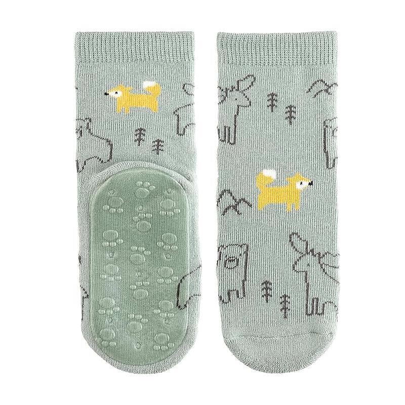 Чорапи Със Силикон С Мотив На Горски Животни, 27 28 4 5 Г. Sterntaler