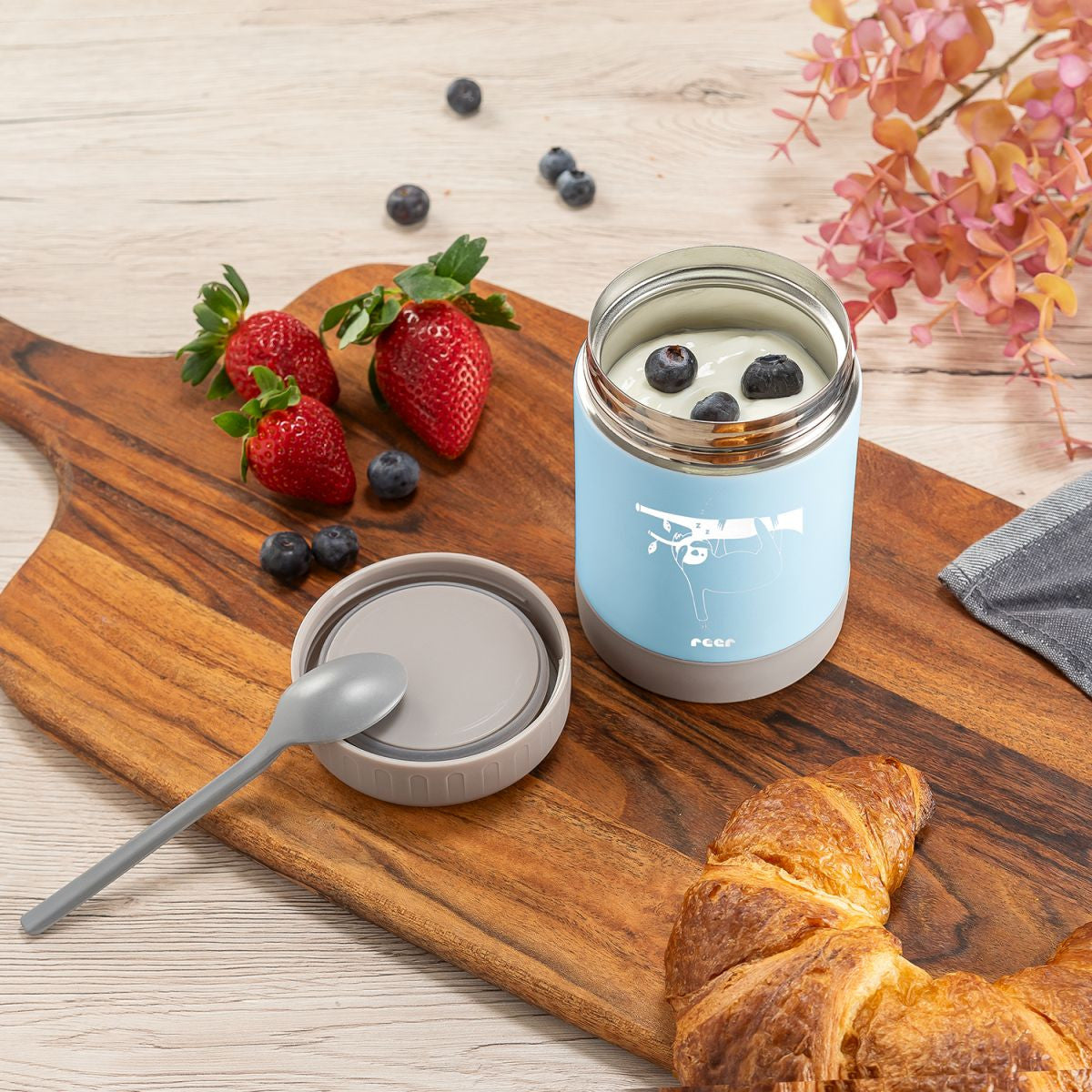 Термо Кутия За Съхранение На Храна Reer 90423 Светло Синя --- BebeMama