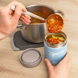 Термо Кутия За Съхранение На Храна Reer 90423 Светло Синя --- BebeMama