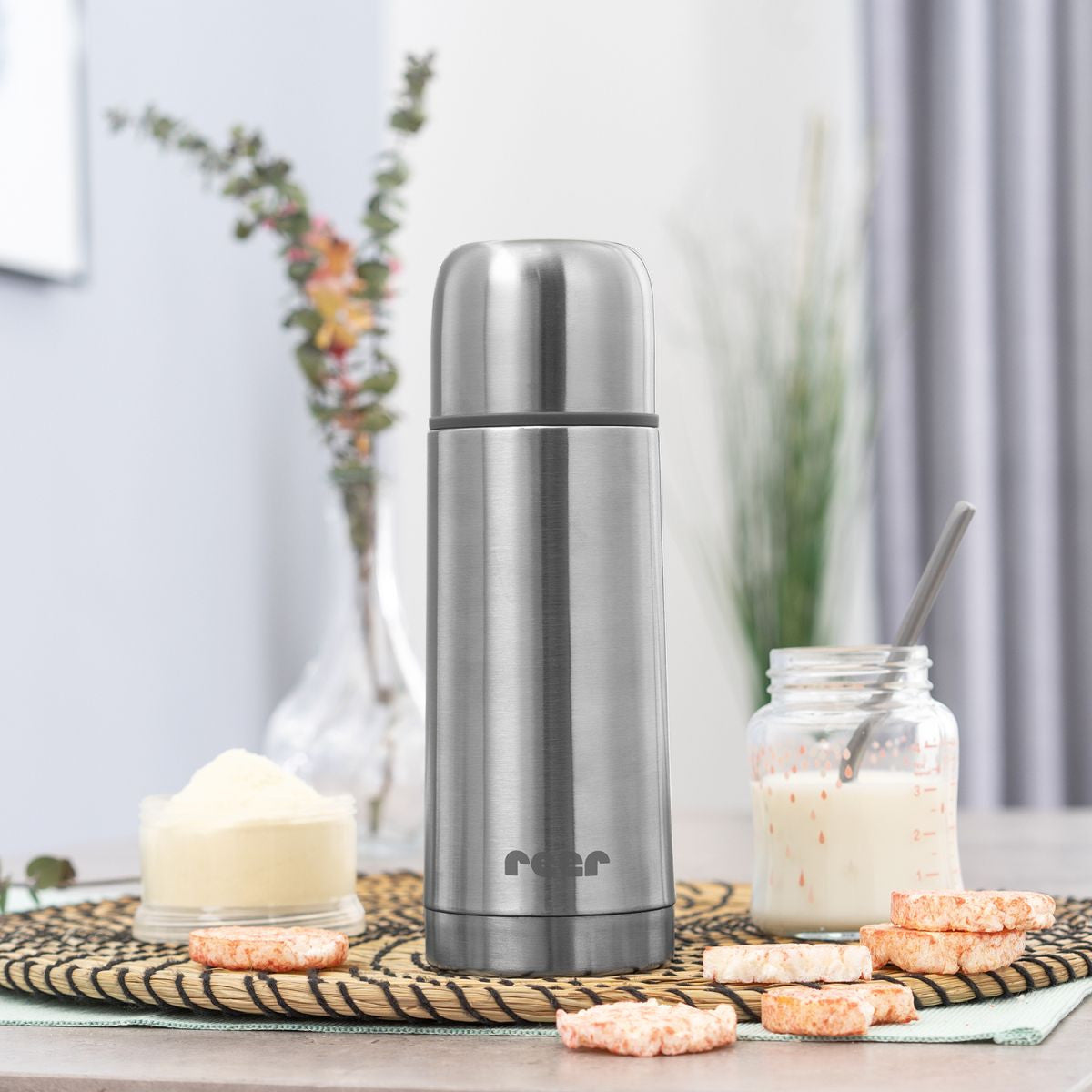 Термос От Неръждаема Стомана Reer 450Мл --- BebeMama