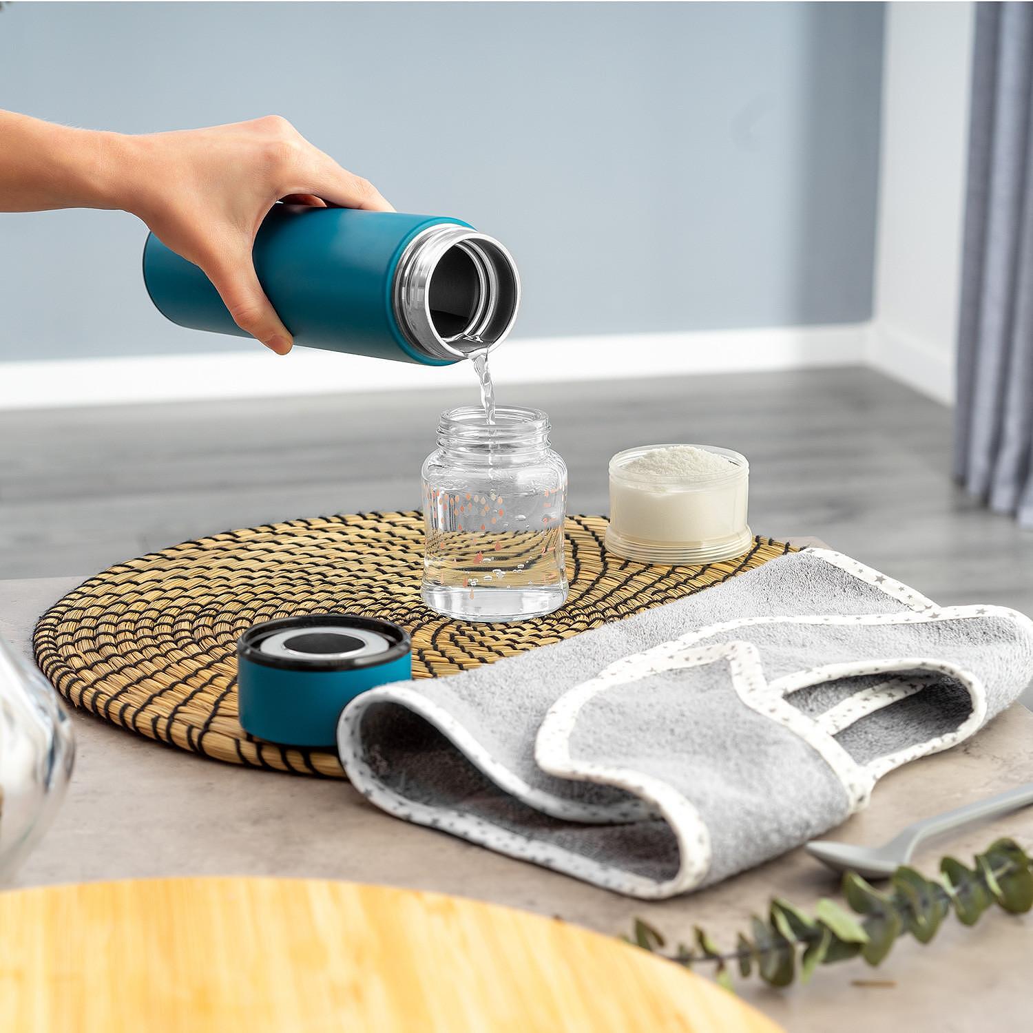 Термос С Широко Гърло Colourdesign 90013, Син New022872 Reer