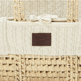 Кошница За Спане Moses Basket, Матрак И Стойка За Люлеене Bundle Linen The Little Green Sheep