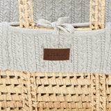Moses Basket hálókosár, matrac és hintázó állvány szett Dove The Little Green Sheep