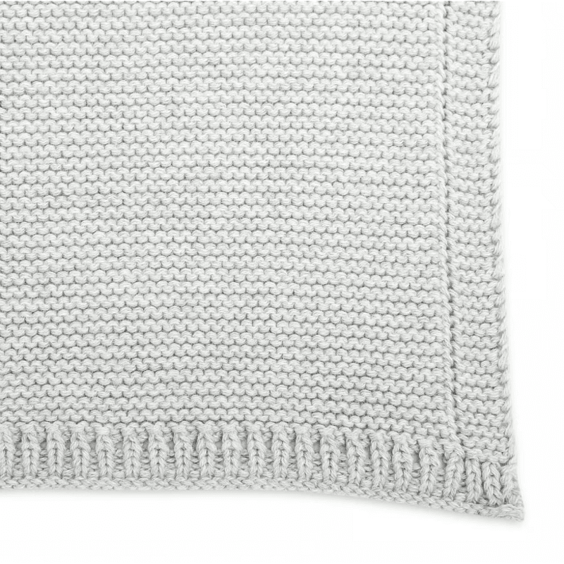 Плетено Бебешко Одеяло 75х75 См. Dove Grey The Little Green Sheep