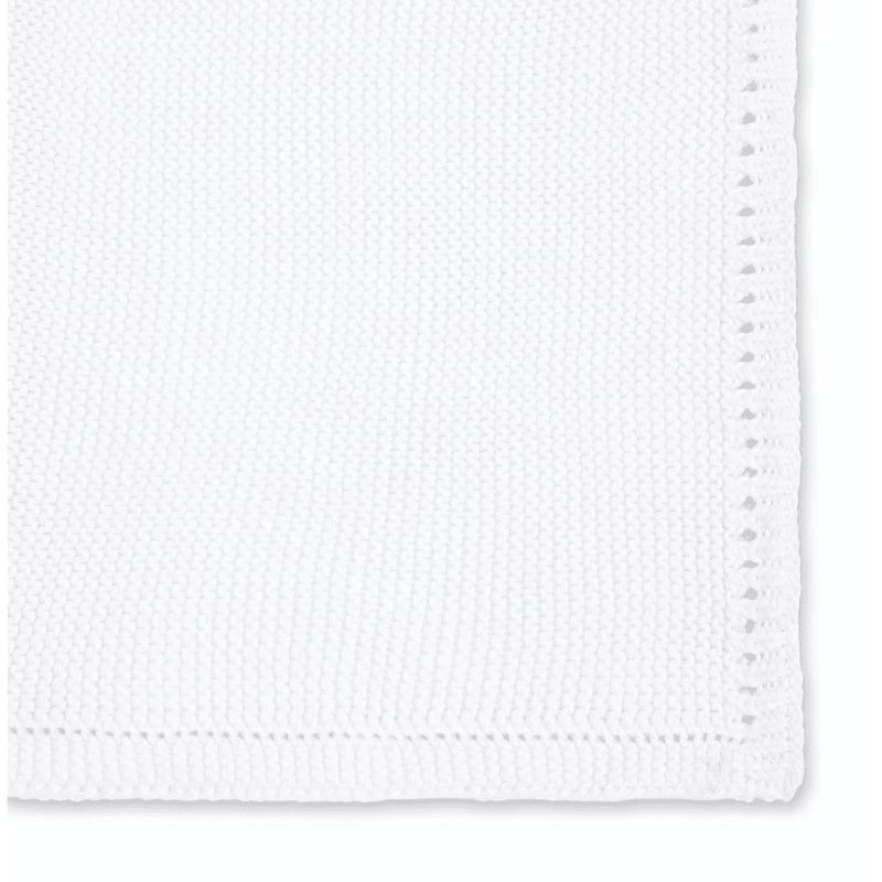 Плетено Бебешко Одеяло 75х75 См. White The Little Green Sheep