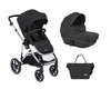 Комбинирана Количка 2в1 С Твърд Кош Thea Black Kikkaboo