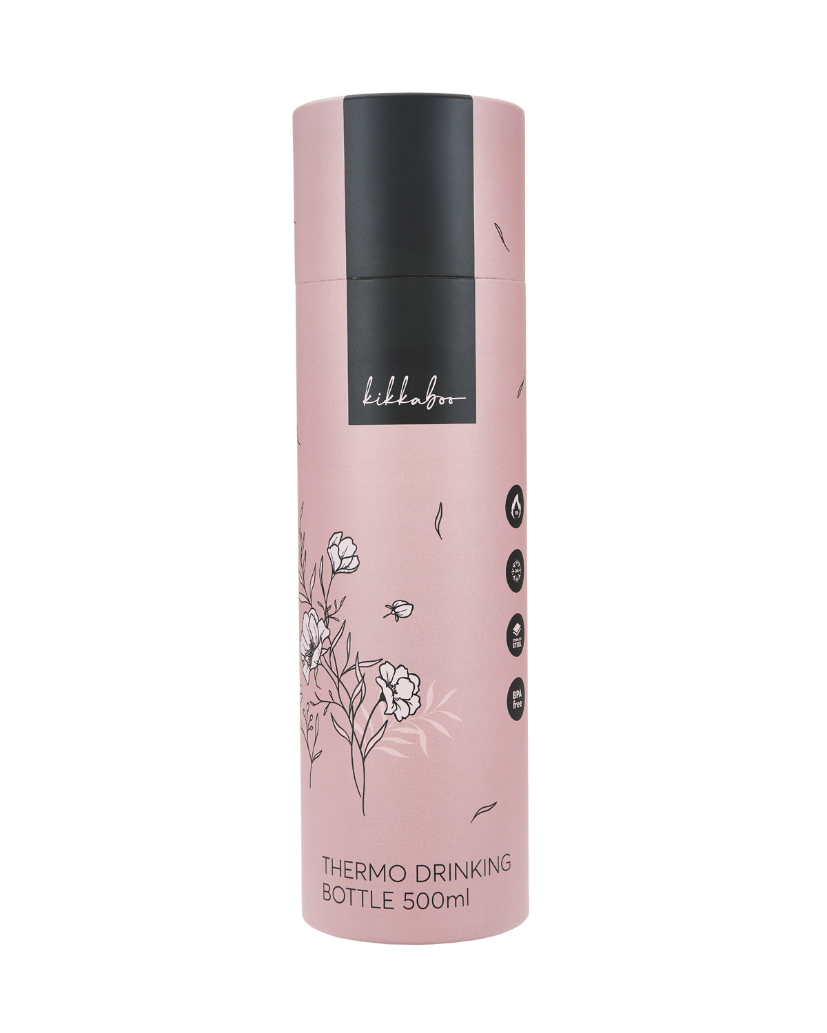 Термо Бутилка 500мл Flora Blush Kikkaboo