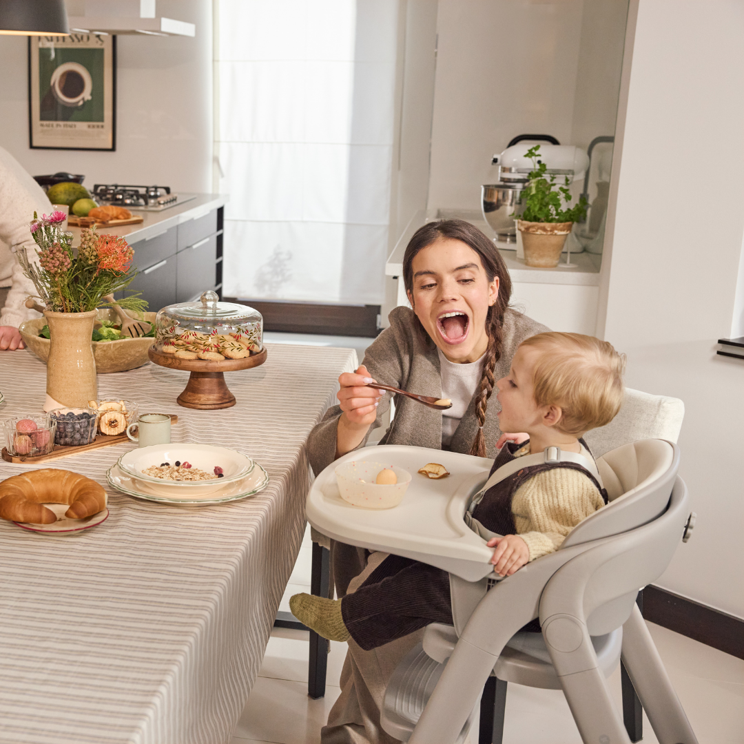 Tino Столче За Хранене Beige Kinderkraft