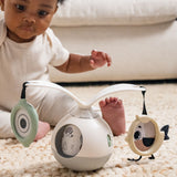 Музикална Играчка За Количка И Игра По Корем 2 In 1 Tummy Time Black&white Decor, 0м+ Tiny Love