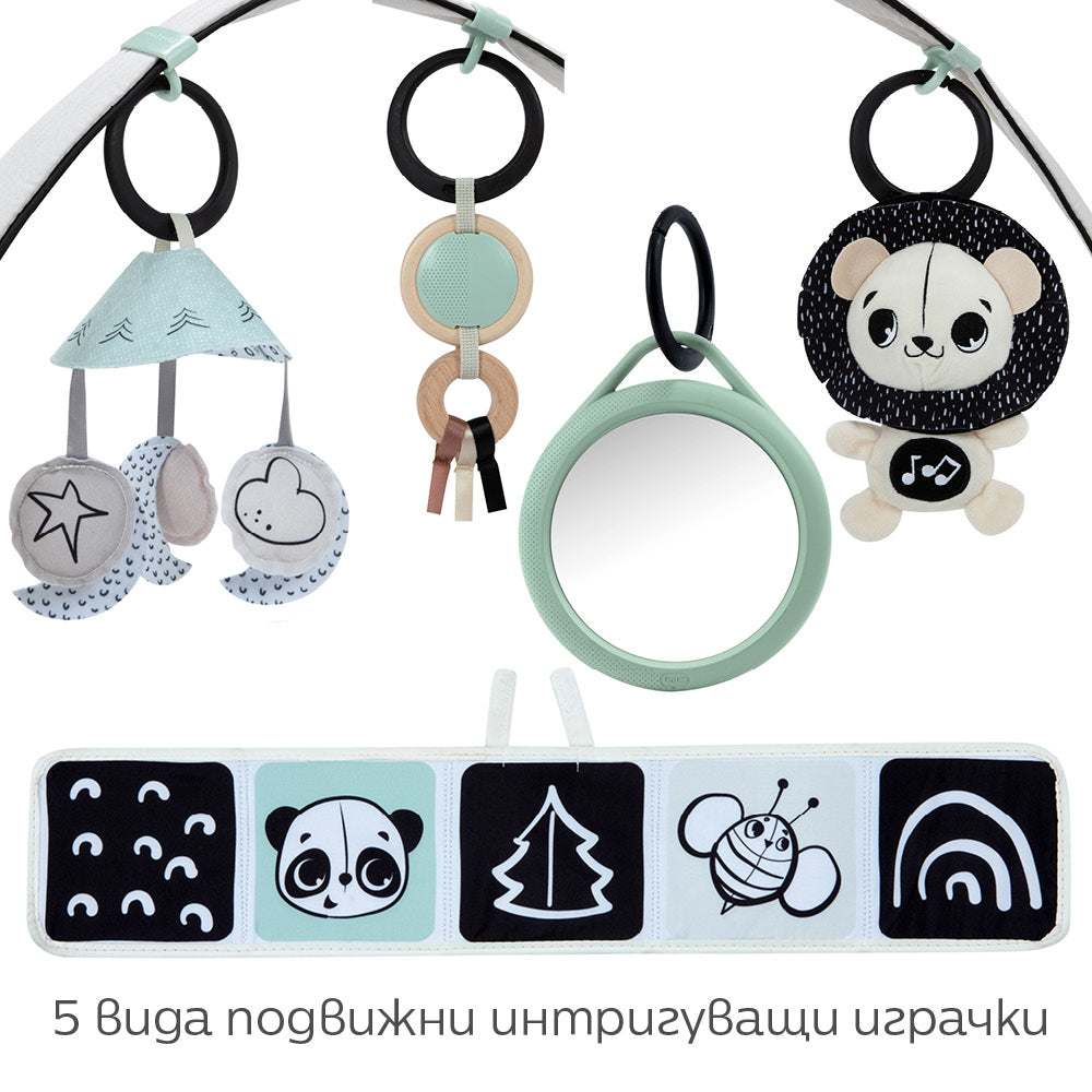 Активна Гимнастика Black&white Decor, 0м+ Tiny Love
