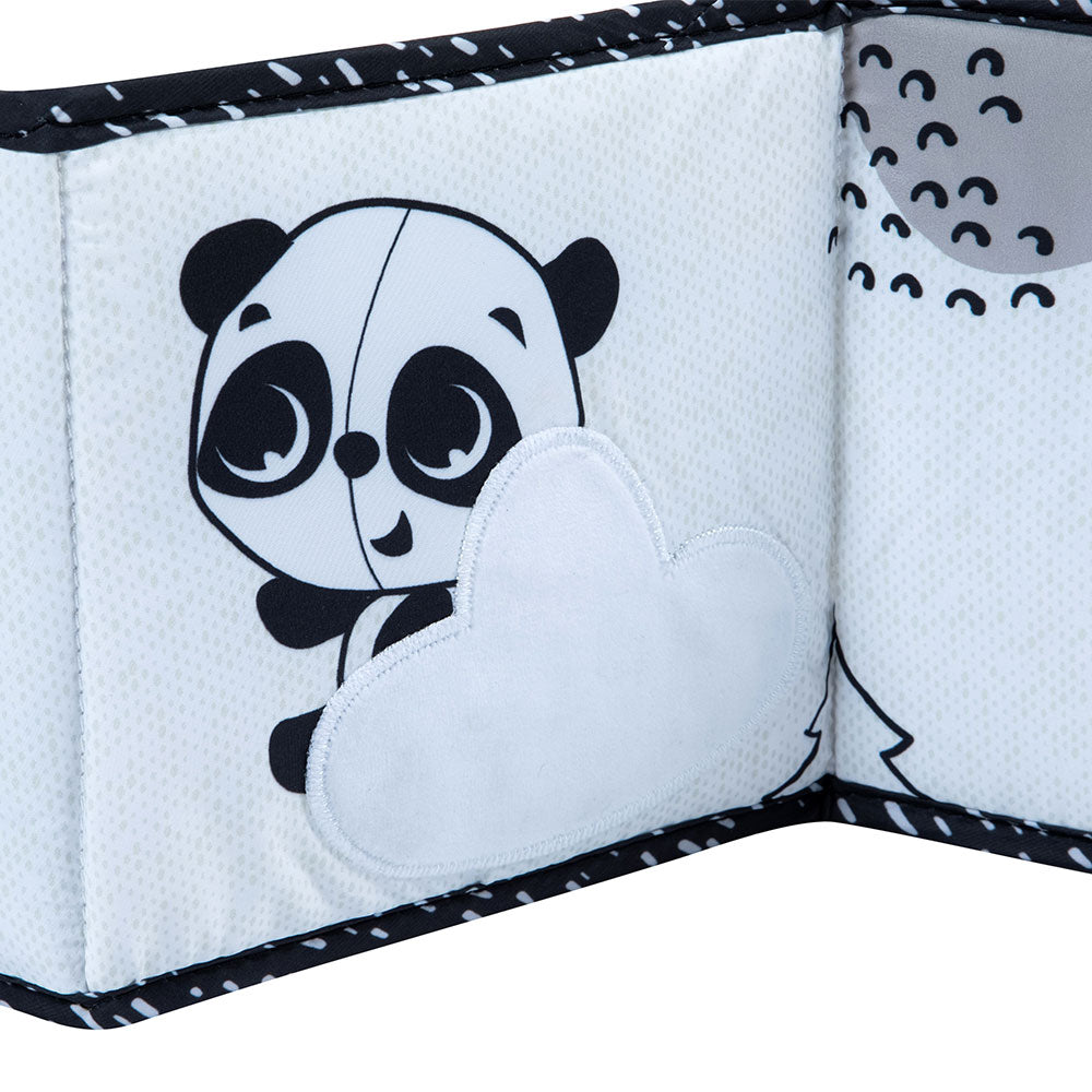 Двустранна Книжка Обиколник Black&white Decor, 0м+ Tiny Love