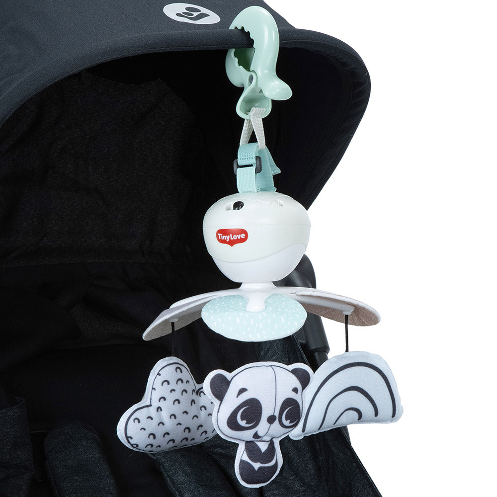 3 В 1 Музикална Въртележка Take Along Mobile Black&white Decor, 0м+ Tiny Love