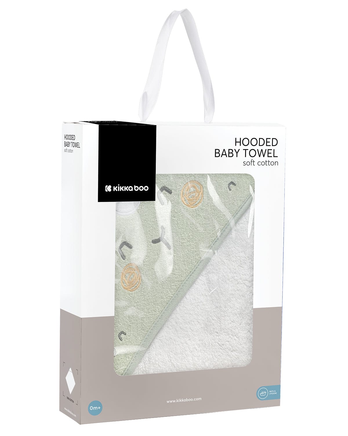 Prosop cu glugă 90/90cm, țesătură terry, Sleepy Sheep