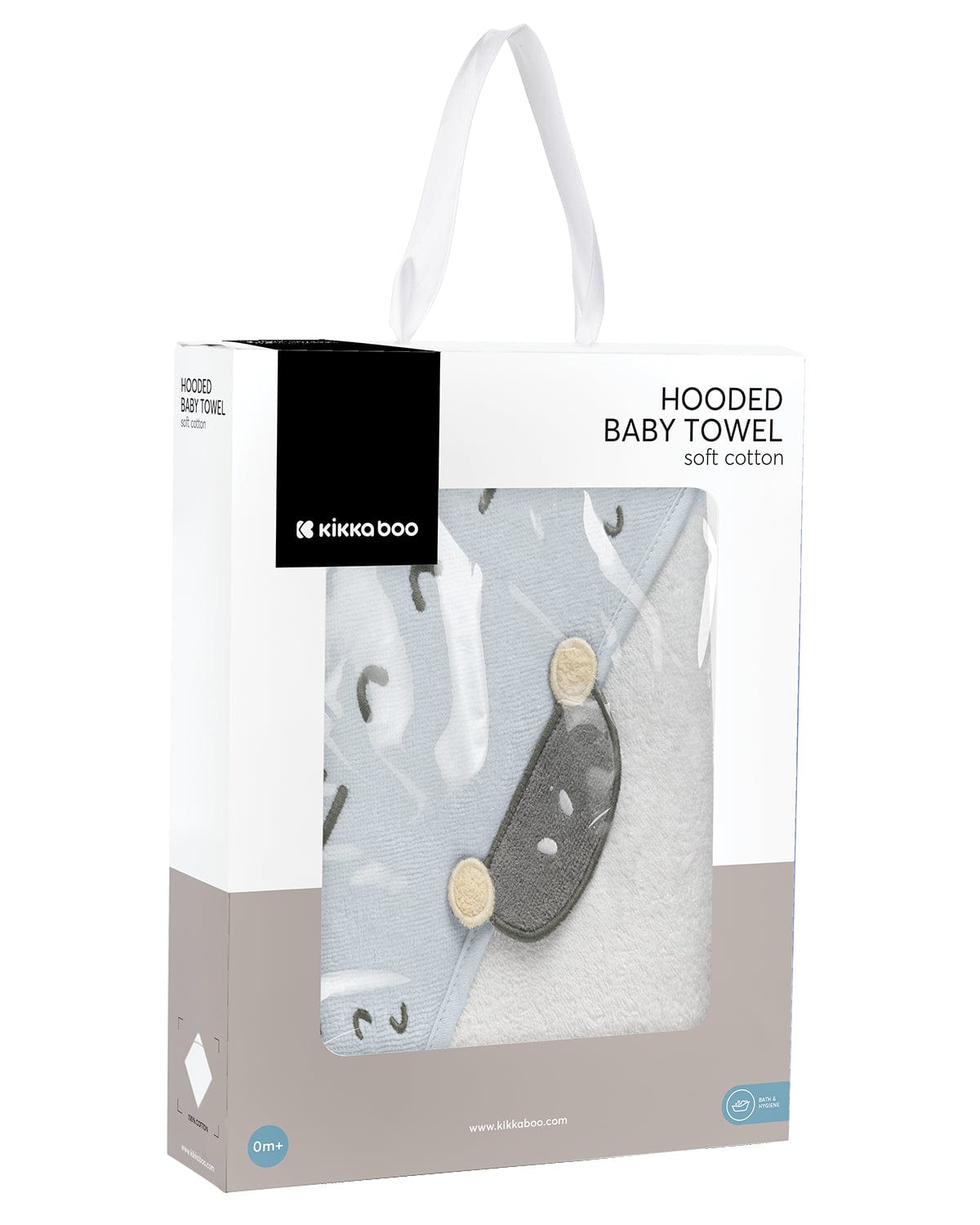 Хавлия С Качулка 90/90См Тери Stripy Friends