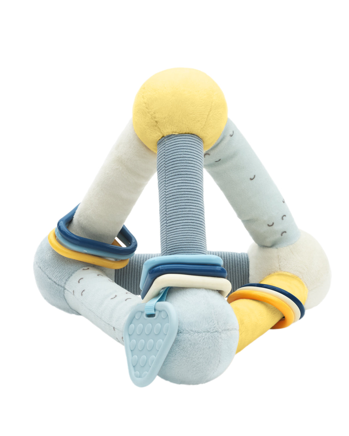 Занимателен Плюшен Триъгълник Stripy Friends