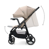 Trig 3 Бебешка Количка С Табла Stone Beige Kinderkraft