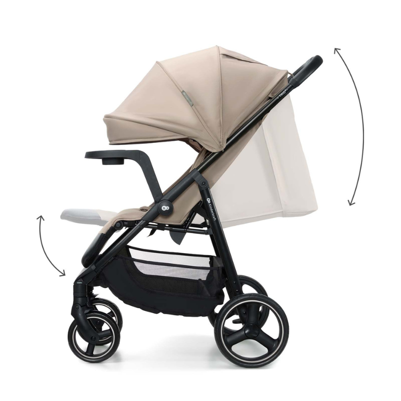 Trig 3 Бебешка Количка С Табла Stone Beige Kinderkraft