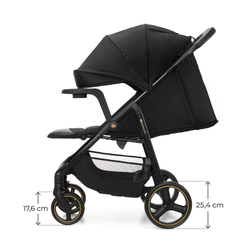 Trig 3 Бебешка Количка С Табла Onyx Black Kinderkraft