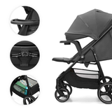 Trig 3 Бебешка Количка С Табла Granite Grey Kinderkraft