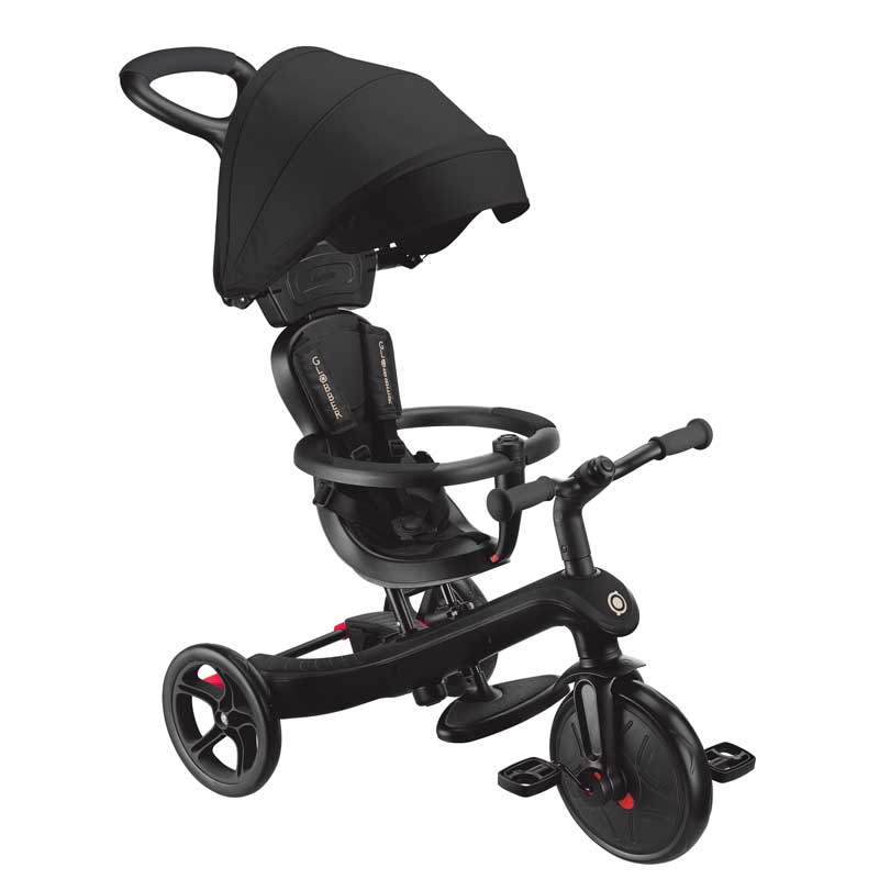 Триколка 4 В 1 Explorer Trike Със Сенник, Черна Globber