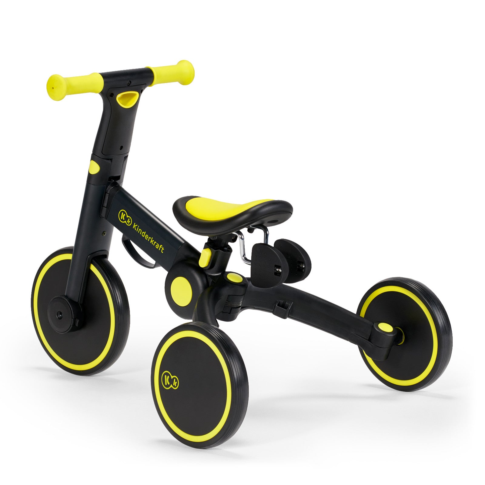 Триколка Kinderkraft 4Trike 3В1 Черен --- BebeMama